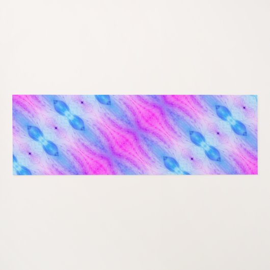 Crocus Ikat Pouf Miami ヨガマット (裏面(横))