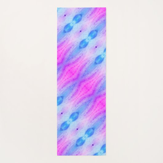 Crocus Ikat Pouf Miami ヨガマット (裏面)