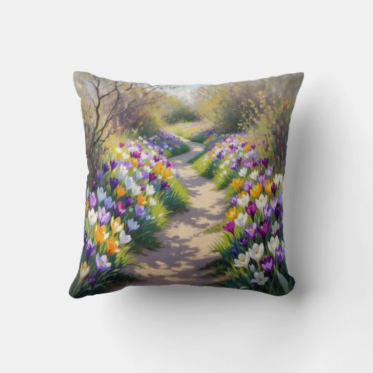 Crocus Symbolism クッション (裏面)