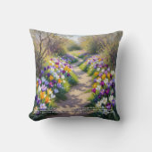 Crocus Symbolism クッション (正面)