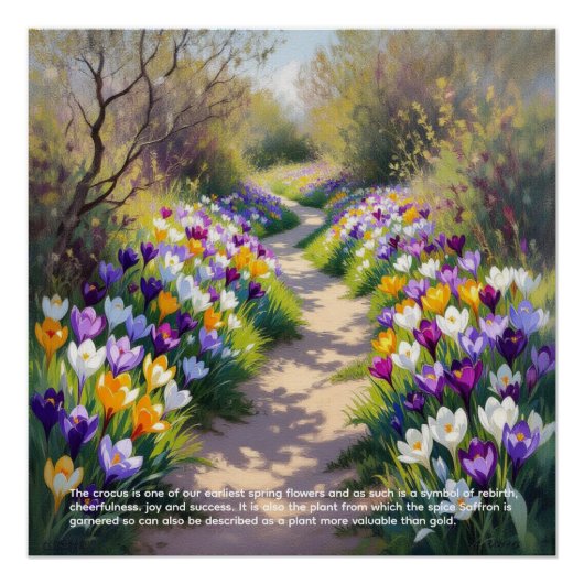 Crocus Symbolism ポスター (正面)
