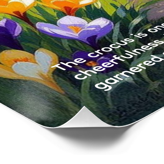Crocus Symbolism ポスター (コーナー)