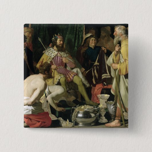 Croesusおよび国会議員1624年 缶バッジ (正面)