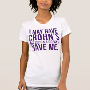 CrohnがあるCrohnに私がありません Tシャツ