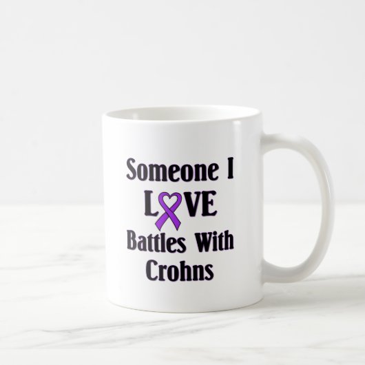 Crohnsの病気 コーヒーマグカップ (右)