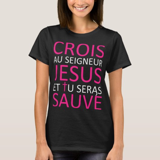 CroisJésusSauve Tシャツ (正面)