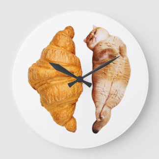 Croissant ラージ壁時計