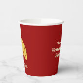 Croissant Paper Cups 紙コップ (左)