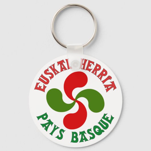 Croix Basque キーホルダー (正面)