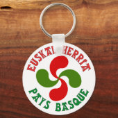 Croix Basque キーホルダー (正面)