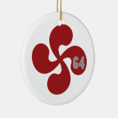 Croix Basque 64 セラミックオーナメント (右)