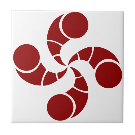 croix basque de golf タイル (正面)