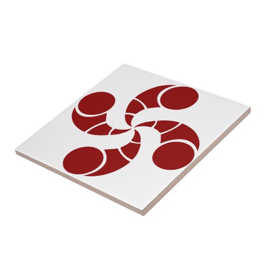 croix basque de golf タイル (側面)