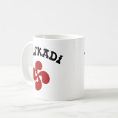Croix Basque Euskadi Rouge コーヒーマグカップ (正面左)