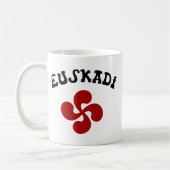 Croix Basque Euskadi Rouge コーヒーマグカップ (左)