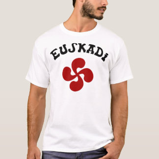 Croix Basque Euskadi Rouge Tシャツ