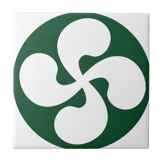 Croix Basque extrudé タイル (正面)