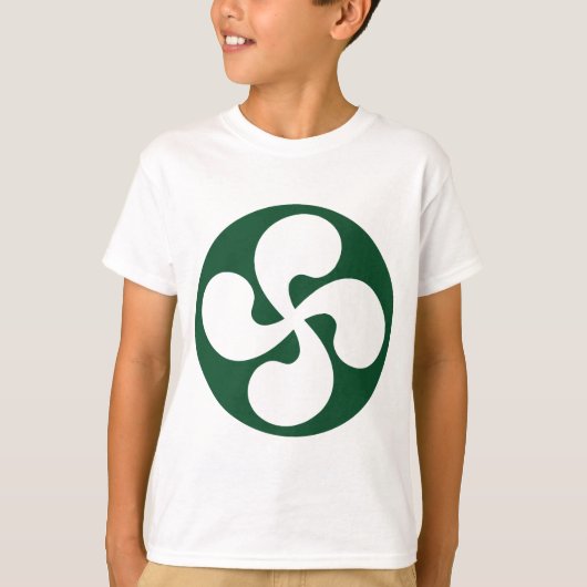 Croix Basque extrudé Tシャツ (正面)
