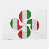 Croix Basque Multicouleurs キッチンタオル (横)