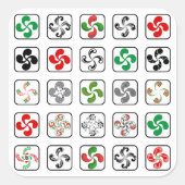 Croix Basques スクエアシール (正面)