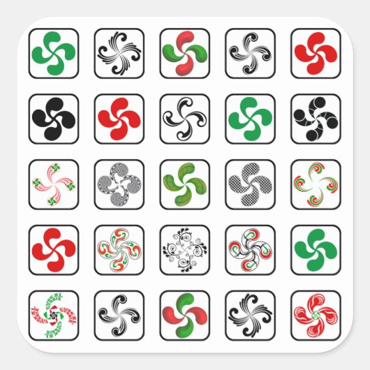 Croix Basques スクエアシール (正面)