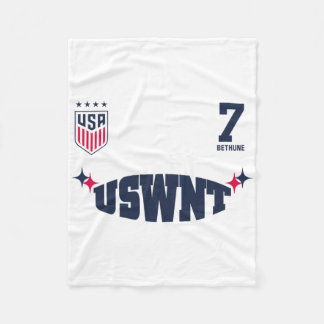Croix Bethune 20 White Uswnt Officially Licensed  フリースブランケット