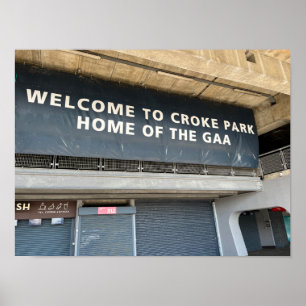 Croke Park GAAダブリンアイルランドヨーロッパ ポスター