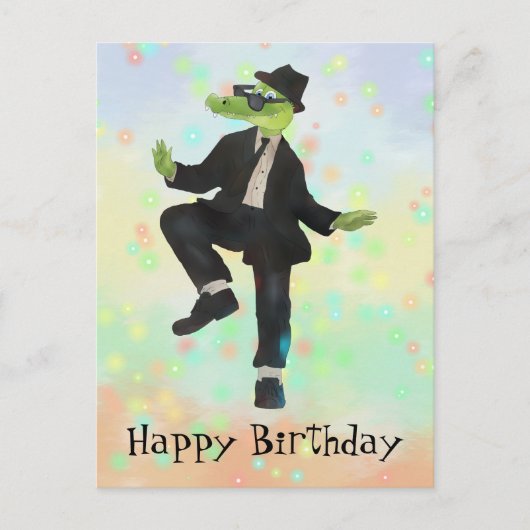 Croko Blues Brothers Postkarte ポストカード (正面)