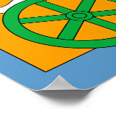 Cromford flag ポスター (角)