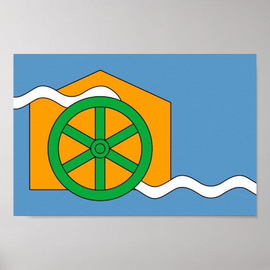 Cromford flag ポスター (正面)