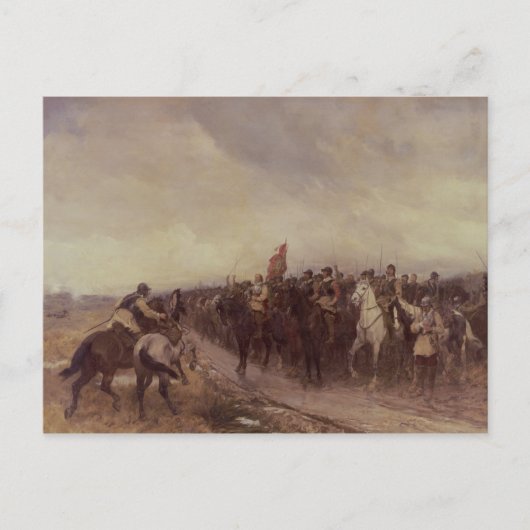 Cromwell at Dunbar, 1650 ポストカード (正面)