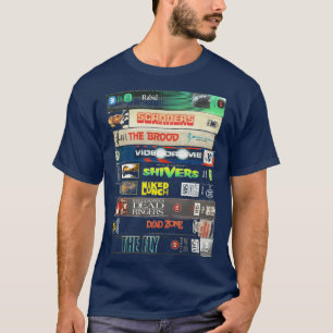 Cronenberg VHSコレクション Tシャツ