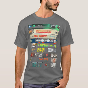 Cronenberg VHSコレクション Tシャツ