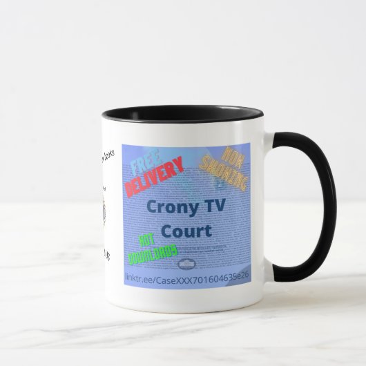 Crony TV Court Case XXX-701604635e26 Mug マグカップ (右)