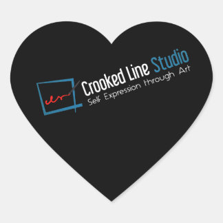 Crooked Line Studioスタンプ ハートシール