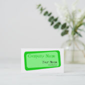 Crooked Squares名刺 名刺 (スタンド正面)