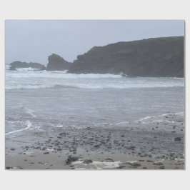 crooklets beach  ラッピングペーパー