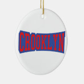 CROOKLYN, ニューヨーク セラミックオーナメント (右)