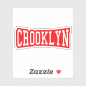 CROOKLYN、NYCステッカー シール (シート)