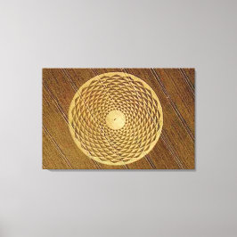 Crop Circle-36"x24"ギャラリーキャンバス キャンバスプリント