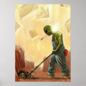 Crop Circle Maker Alien - Poster ポスター (正面)