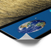 crop circle ufo poster ポスター (角)