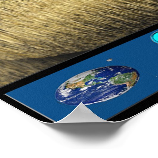 cropcircle ufoポスター ポスター (角)