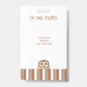 Croptoberfest 2023ラゲージタグ バッジ (Back)