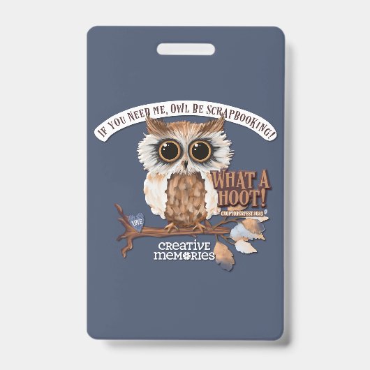 Croptoberfest 2023ラゲージタグ バッジ (Front)