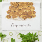 Croquembouche水色 キッチンタオル (折り畳み)