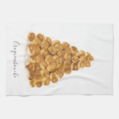 Croquembouche水色 キッチンタオル (横)