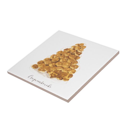 Croquembouche水色 タイル (側面)