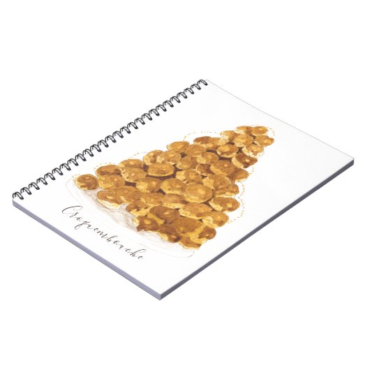 Croquembouche水色 ノートブック (左側)