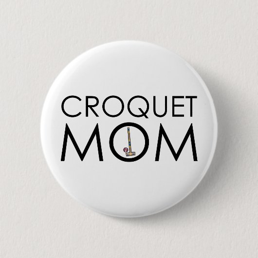 Croquetのお母さん 缶バッジ (正面)